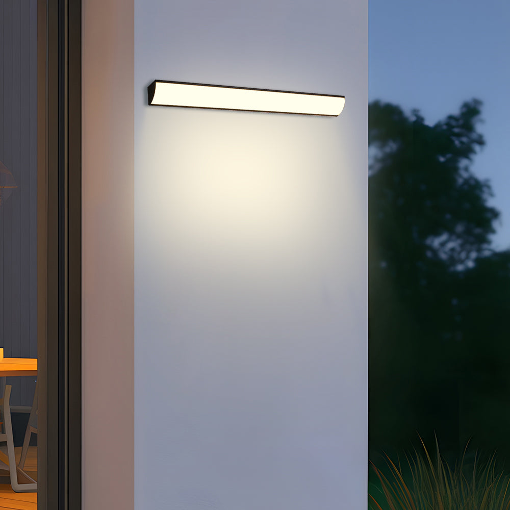 GlanzDraußen: Modern Outdoor Wall Light LED Waterproof – Elegant & Bright for Terrace & Entrance Area