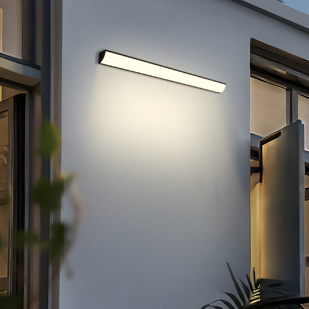 GlanzDraußen: Modern Outdoor Wall Light LED Waterproof – Elegant & Bright for Terrace & Entrance Area