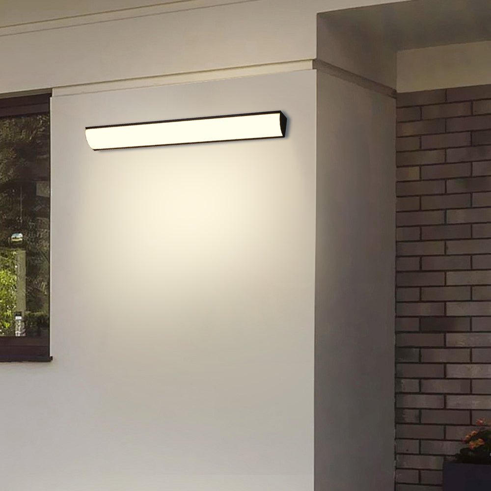 GlanzDraußen: Modern Outdoor Wall Light LED Waterproof – Elegant & Bright for Terrace & Entrance Area
