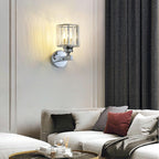 GlanzForma: Crystal Wall Light Round & Square – Decorative & Energy Efficient for Hallway & Dining Room
