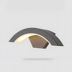 GlanzHof: Outdoor Wall Light Aluminum LED Modern – Weatherproof & Decorative for Garden & Courtyard