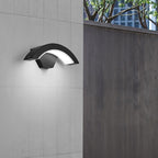GlanzHof: Outdoor Wall Light Aluminum LED Modern – Weatherproof & Decorative for Garden & Courtyard