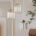GlanzInsel: Designer Crystal Chandelier 3-Light – Elegant & Bright for Kitchen & Dining Area