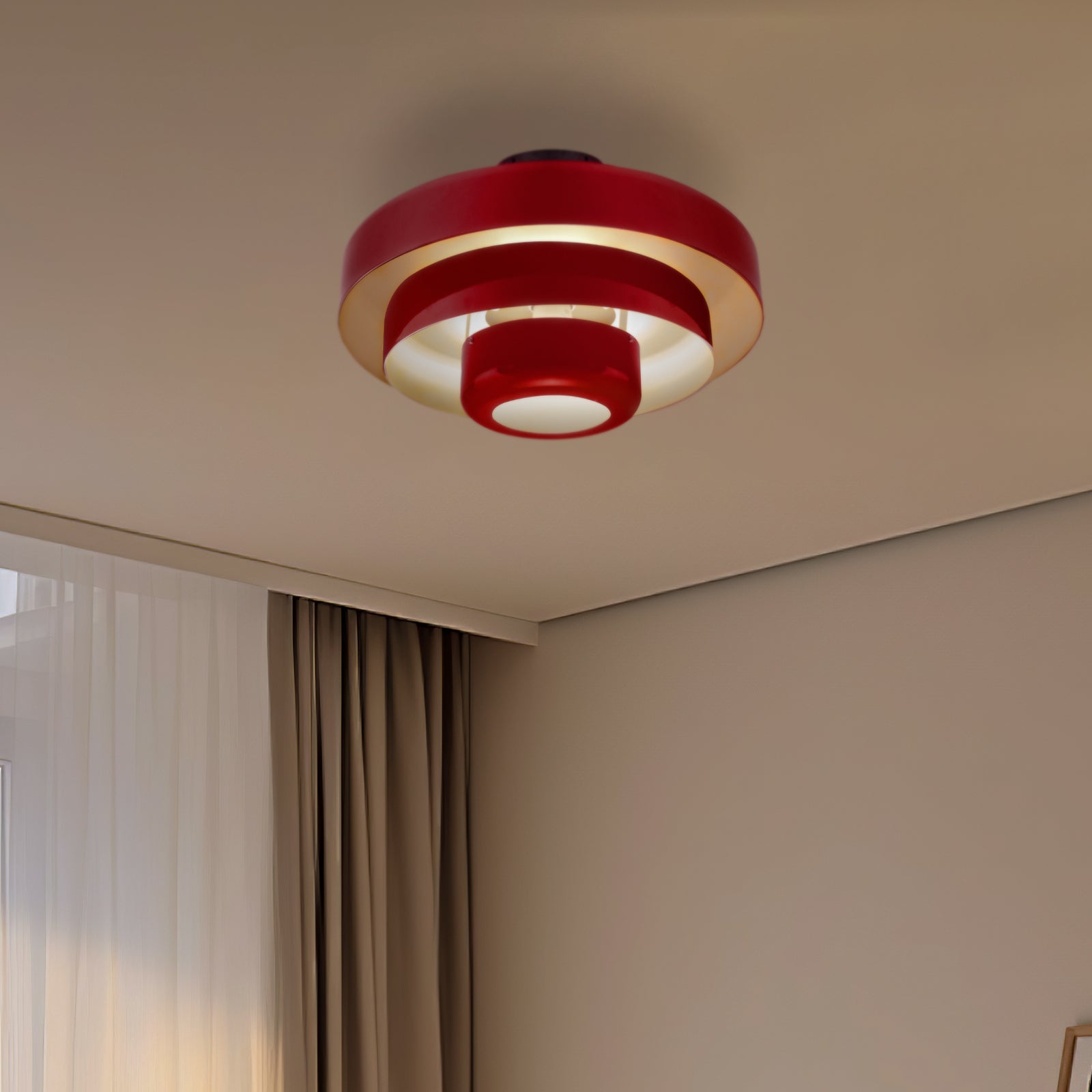 GlanzJahrhundert: Modern Iron Ceiling Light Retro Design – Decorative & Functional for Dining Rooms & Living Areas