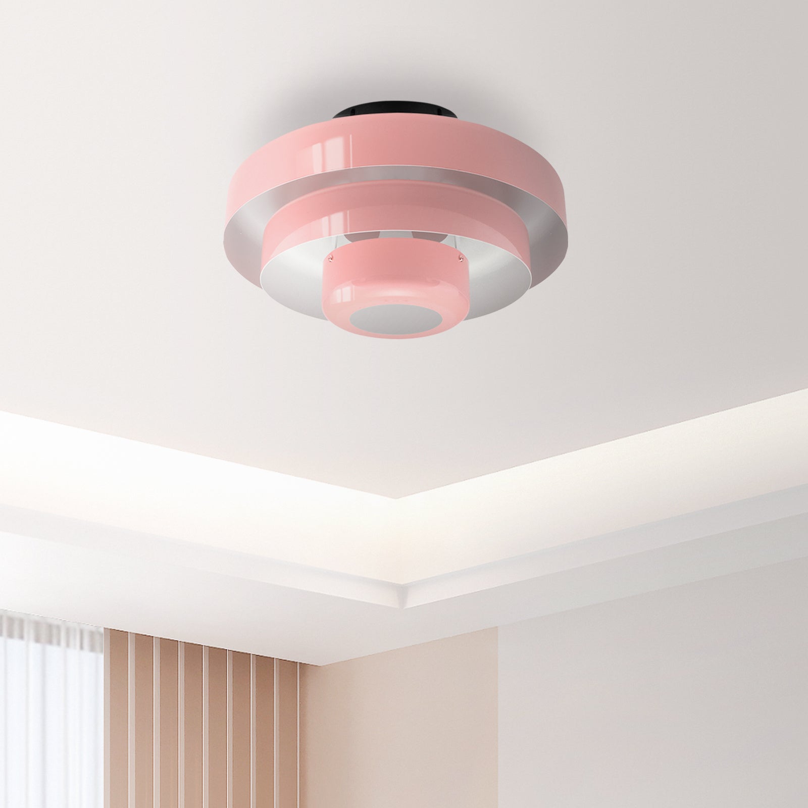 GlanzJahrhundert: Modern Iron Ceiling Light Retro Design – Decorative & Functional for Dining Rooms & Living Areas