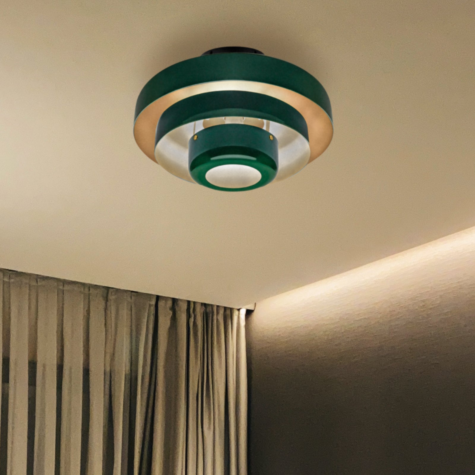 GlanzJahrhundert: Modern Iron Ceiling Light Retro Design – Decorative & Functional for Dining Rooms & Living Areas