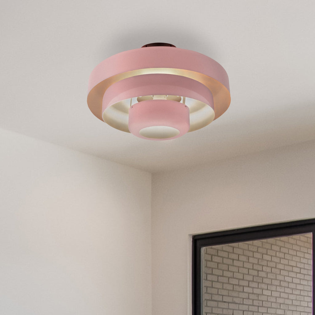 GlanzJahrhundert: Modern Iron Ceiling Light Retro Design – Decorative & Functional for Dining Rooms & Living Areas