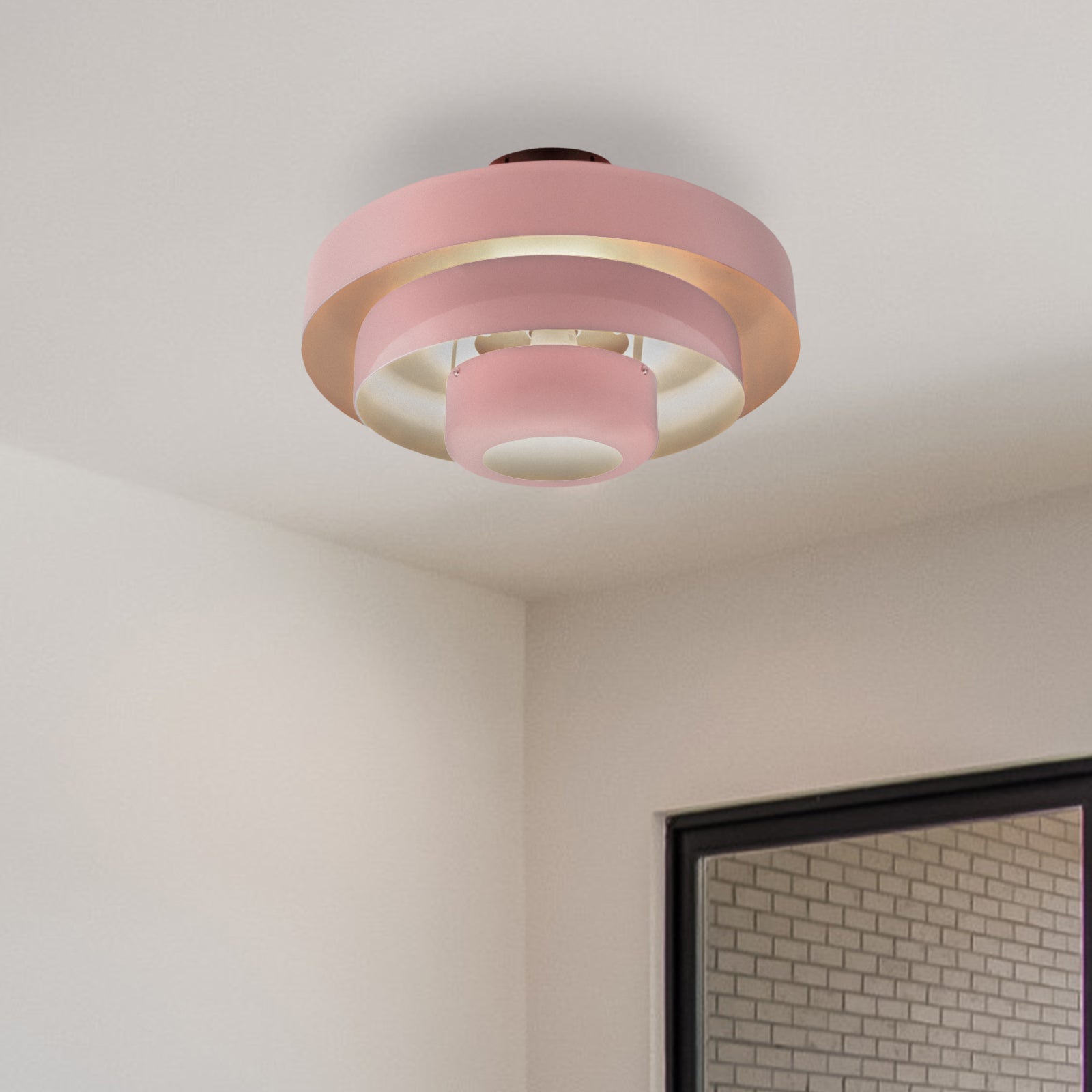 GlanzJahrhundert: Modern Iron Ceiling Light Retro Design – Decorative & Functional for Dining Rooms & Living Areas