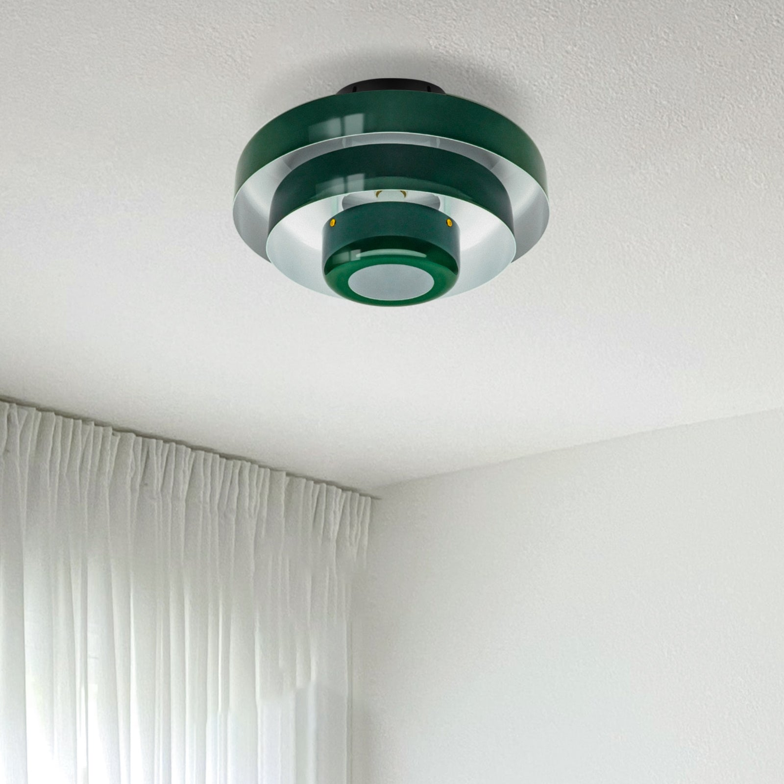 GlanzJahrhundert: Modern Iron Ceiling Light Retro Design – Decorative & Functional for Dining Rooms & Living Areas