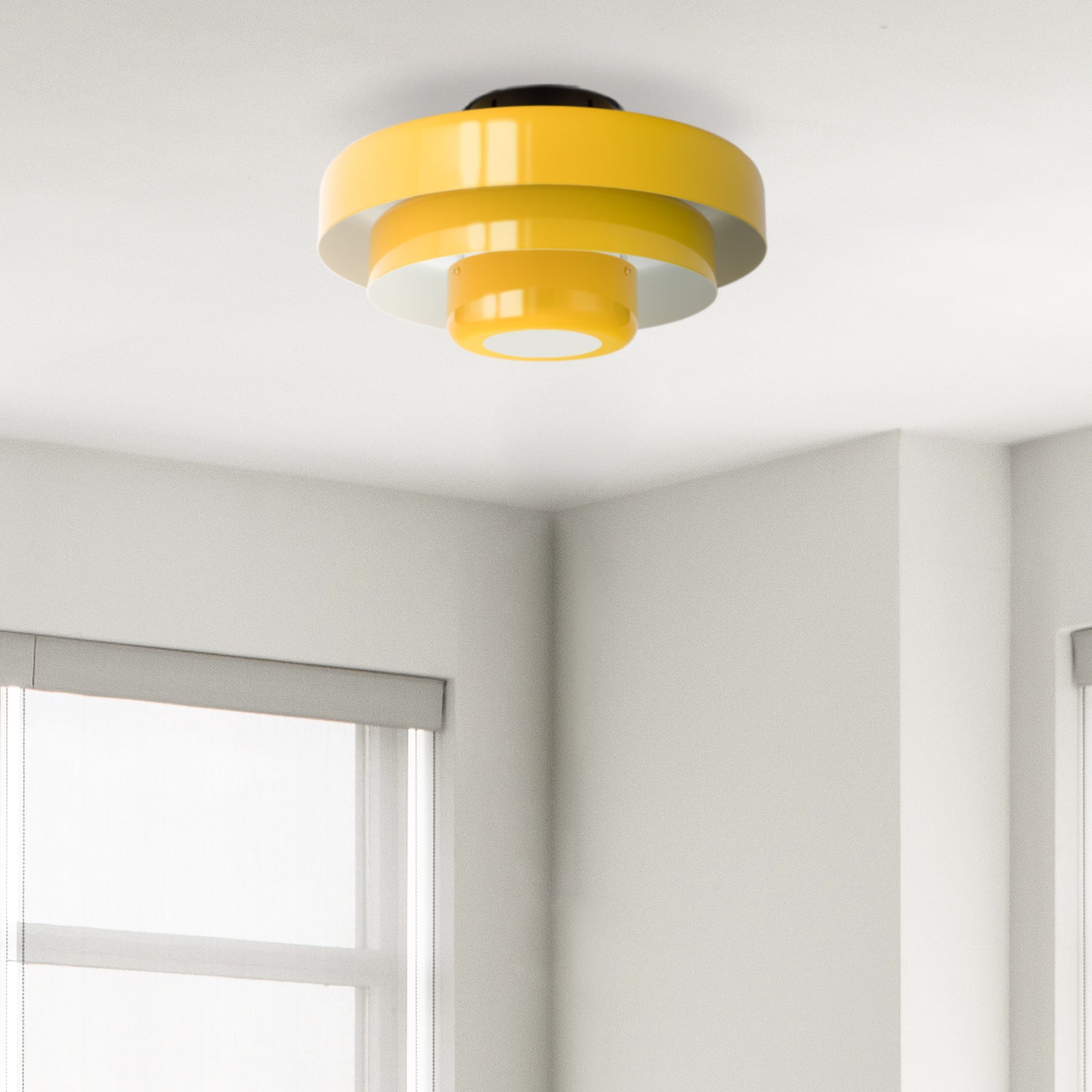 GlanzJahrhundert: Modern Iron Ceiling Light Retro Design – Decorative & Functional for Dining Rooms & Living Areas