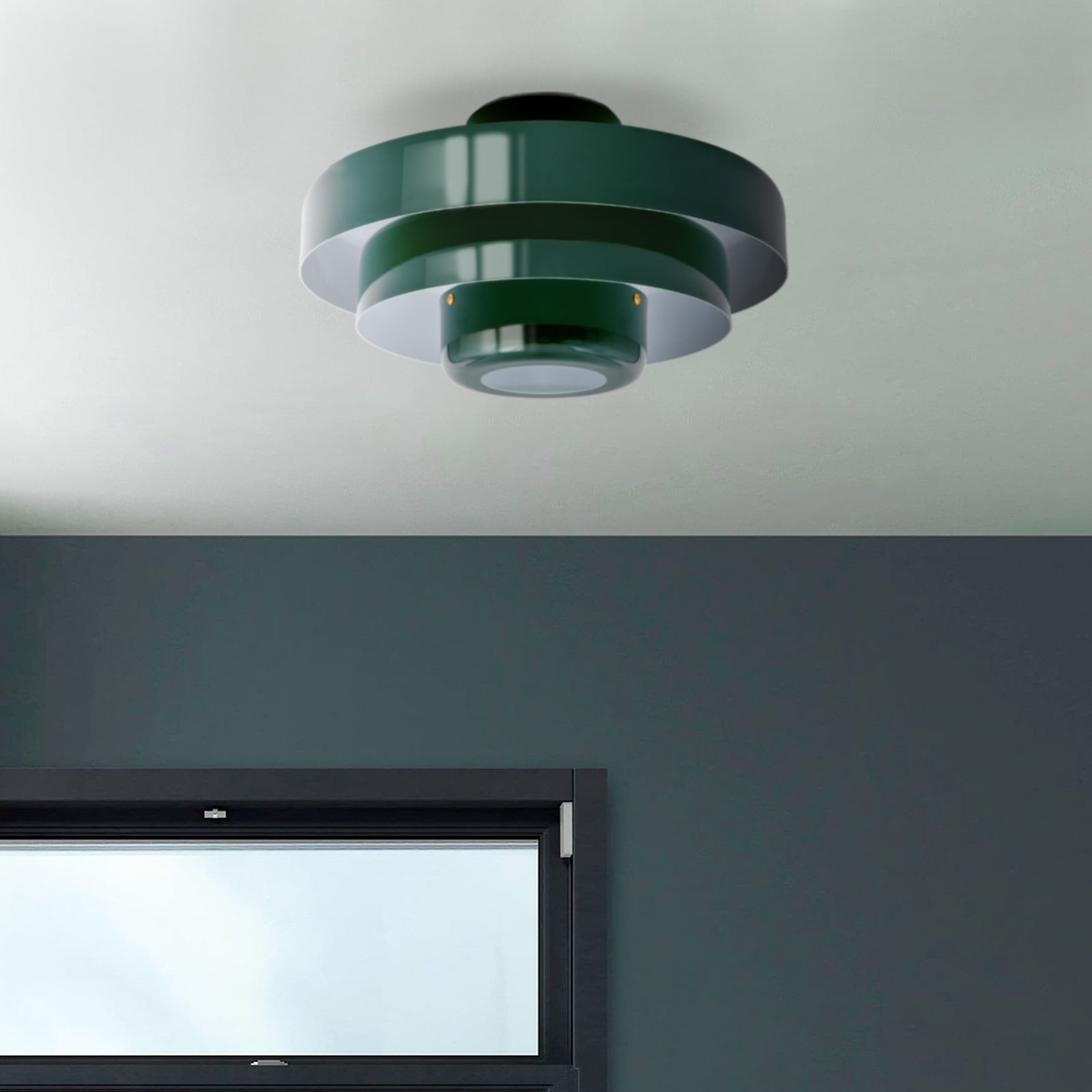 GlanzJahrhundert: Modern Iron Ceiling Light Retro Design – Decorative & Functional for Dining Rooms & Living Areas