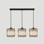 GlanzKüche: Black Glass Pendant Light Modern – Decorative & Energy-Efficient for Kitchen Islands & Dining Areas