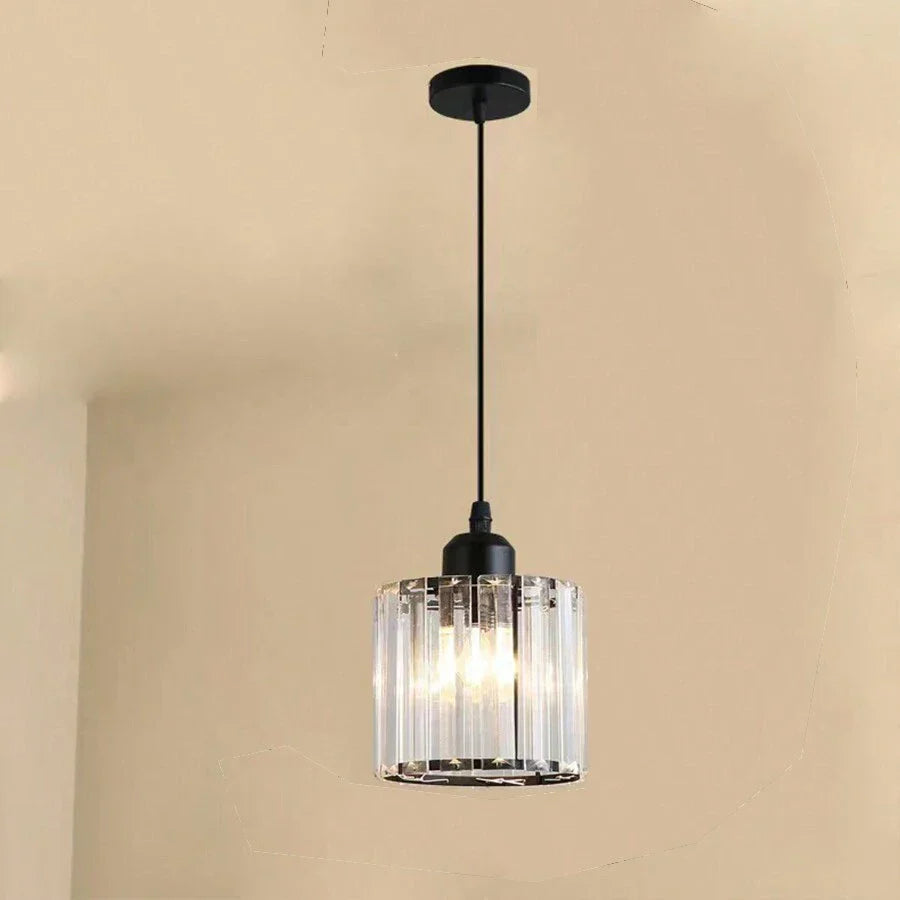 GlanzKüche: Black Glass Pendant Light Modern – Decorative & Energy-Efficient for Kitchen Islands & Dining Areas