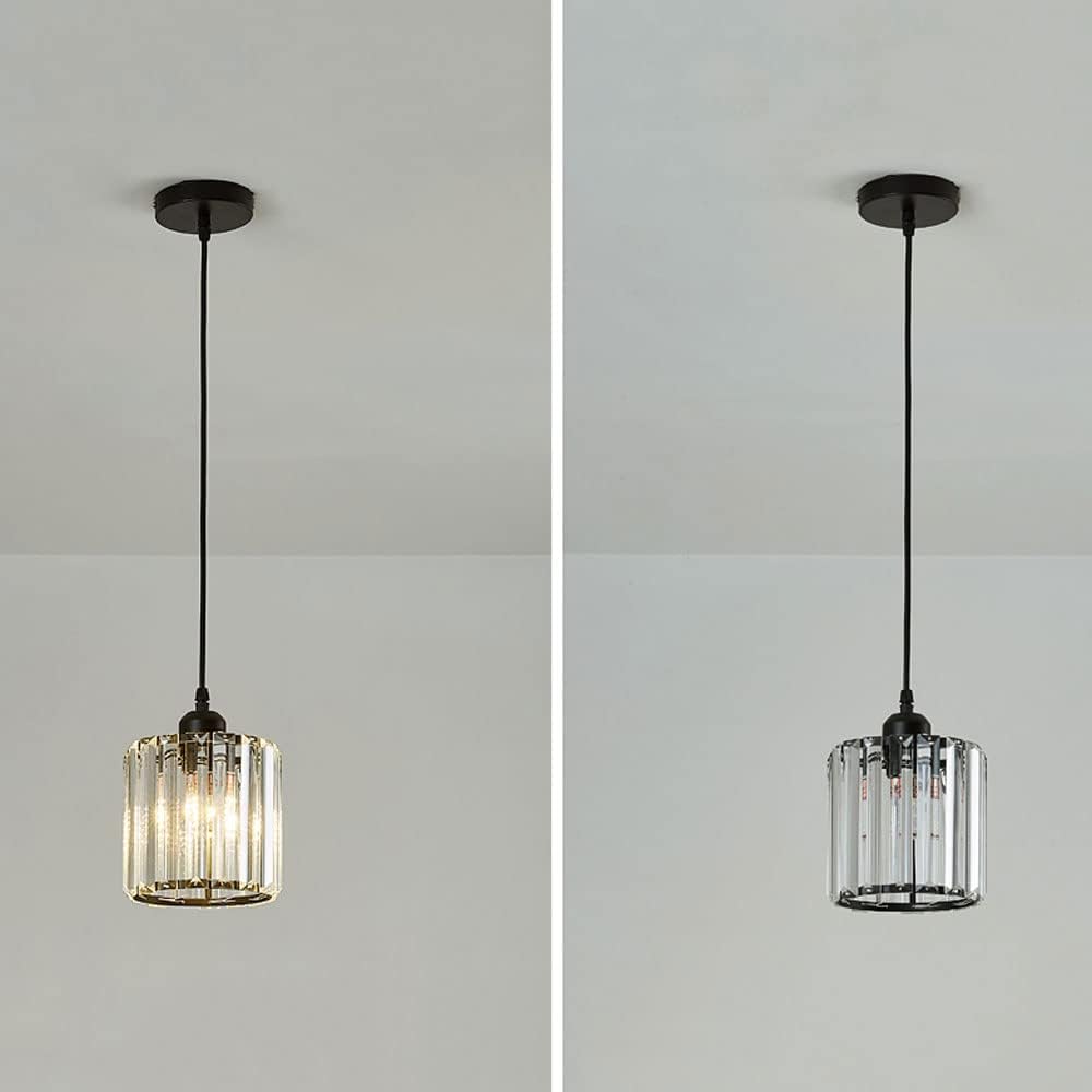 GlanzKüche: Black Glass Pendant Light Modern – Decorative & Energy-Efficient for Kitchen Islands & Dining Areas