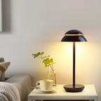 GlanzPilz: Modern LED Rechargeable Table Lamp – Wireless, Dimmable & Rechargeable with Touch Function