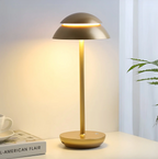 GlanzPilz: Modern LED Rechargeable Table Lamp – Wireless, Dimmable & Rechargeable with Touch Function