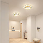 GlanzRaum: Modern LED Ceiling Light – Elegant & Bright for Living Rooms