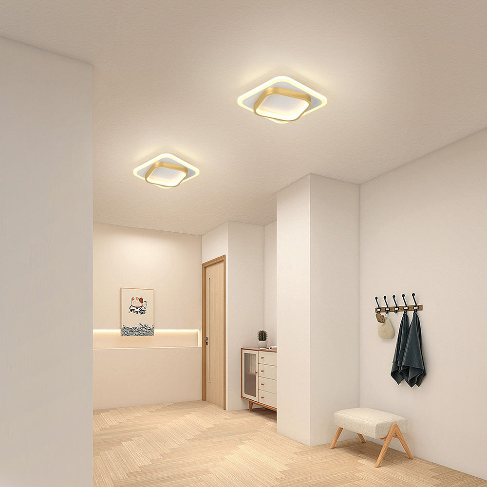 GlanzRaum: Modern LED Ceiling Light – Elegant & Bright for Living Rooms
