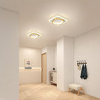 GlanzRaum: Modern LED Ceiling Light – Elegant & Bright for Living Rooms