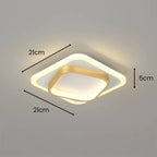 GlanzRaum: Modern LED Ceiling Light – Elegant & Bright for Living Rooms