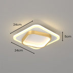 GlanzRaum: Modern LED Ceiling Light – Elegant & Bright for Living Rooms