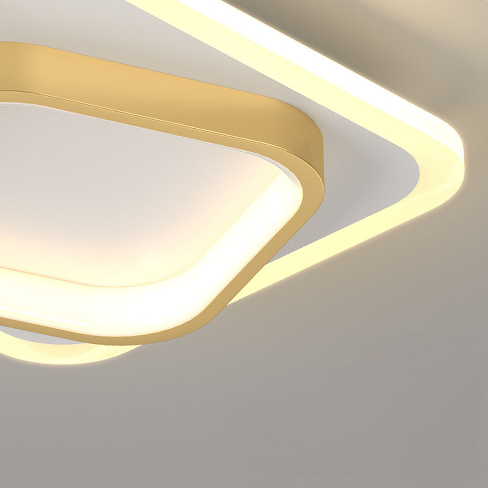 GlanzRaum: Modern LED Ceiling Light – Elegant & Bright for Living Rooms