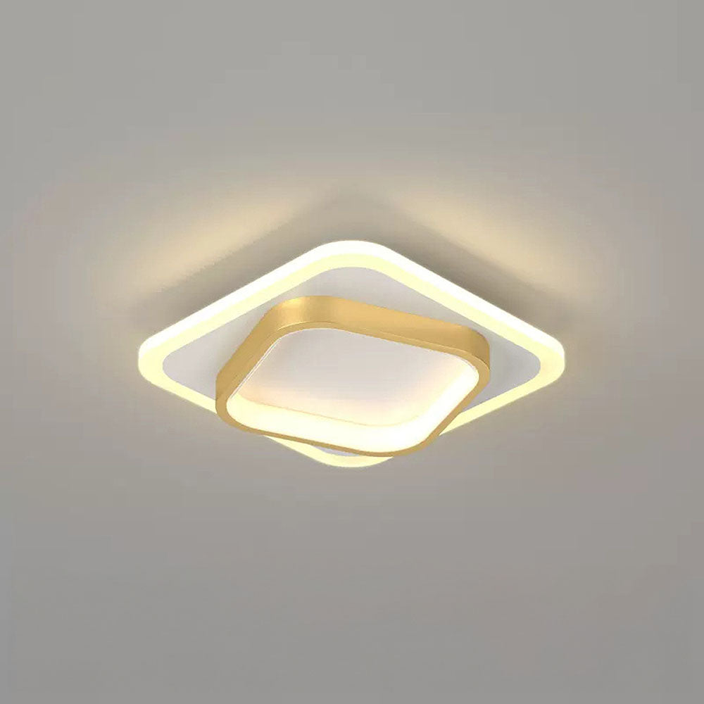 GlanzRaum: Modern LED Ceiling Light – Elegant & Bright for Living Rooms
