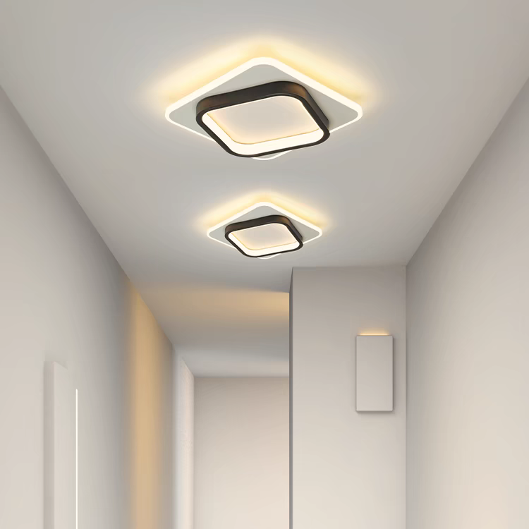 GlanzRaum: Modern LED Ceiling Light – Elegant & Bright for Living Rooms