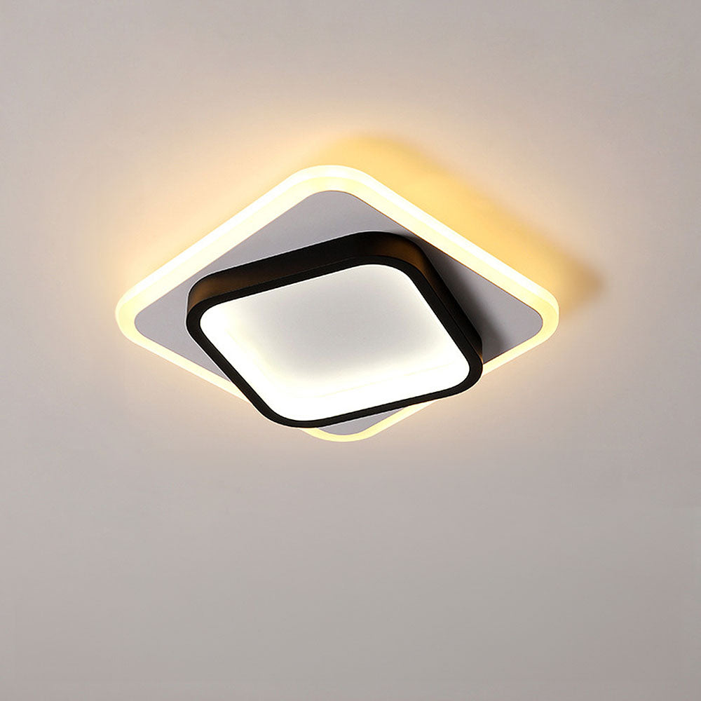 GlanzRaum: Modern LED Ceiling Light – Elegant & Bright for Living Rooms