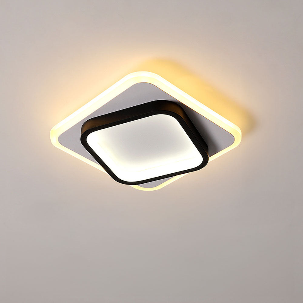 GlanzRaum: Modern LED Ceiling Light – Elegant & Bright for Living Rooms
