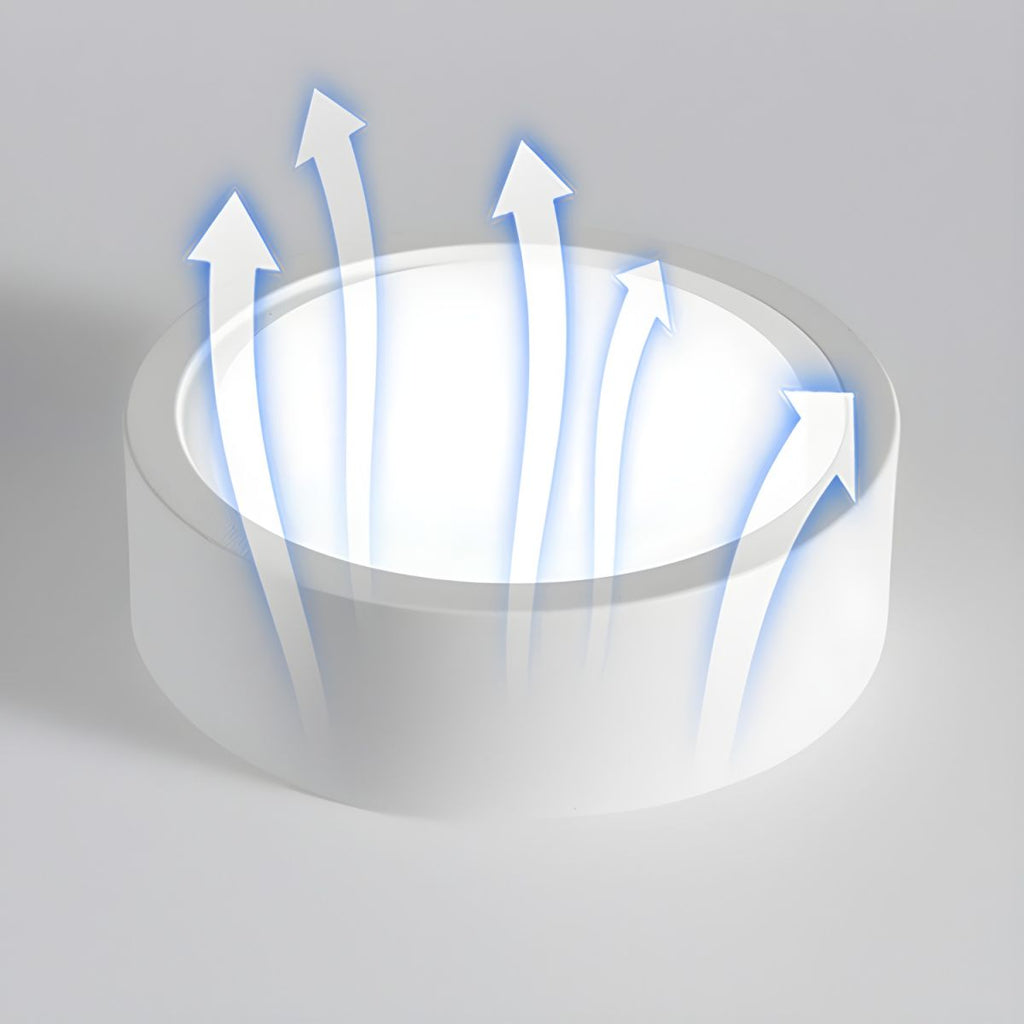 GlanzSkandi: Modern LED Ceiling Light Simple Minimalistic – Decorative & Functional for Dining Room & Hallway