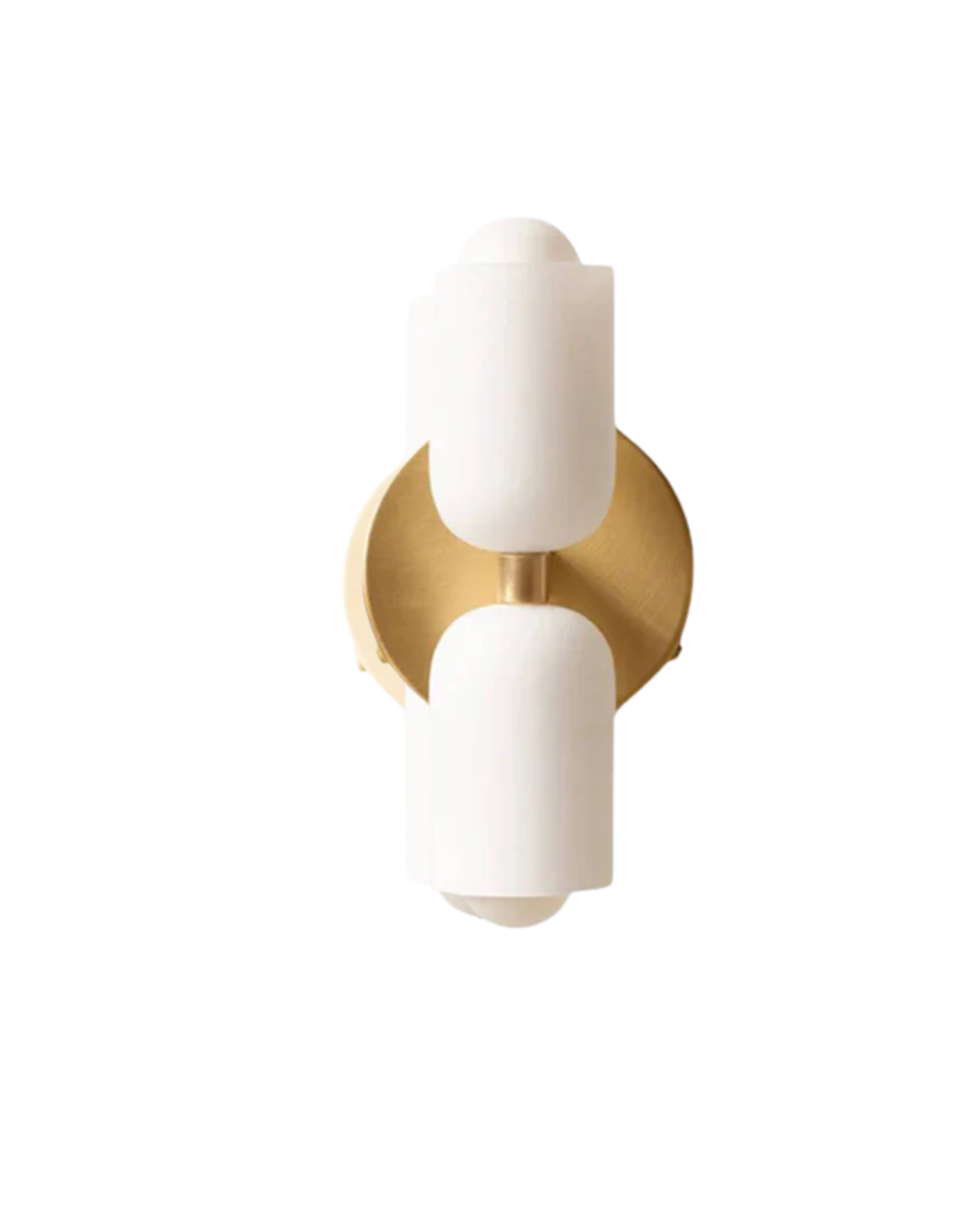 GlanzSphäre: Modern Wall Light – Double Glass Ball Light with Warm Light, Decorative for Bedroom & Living Room