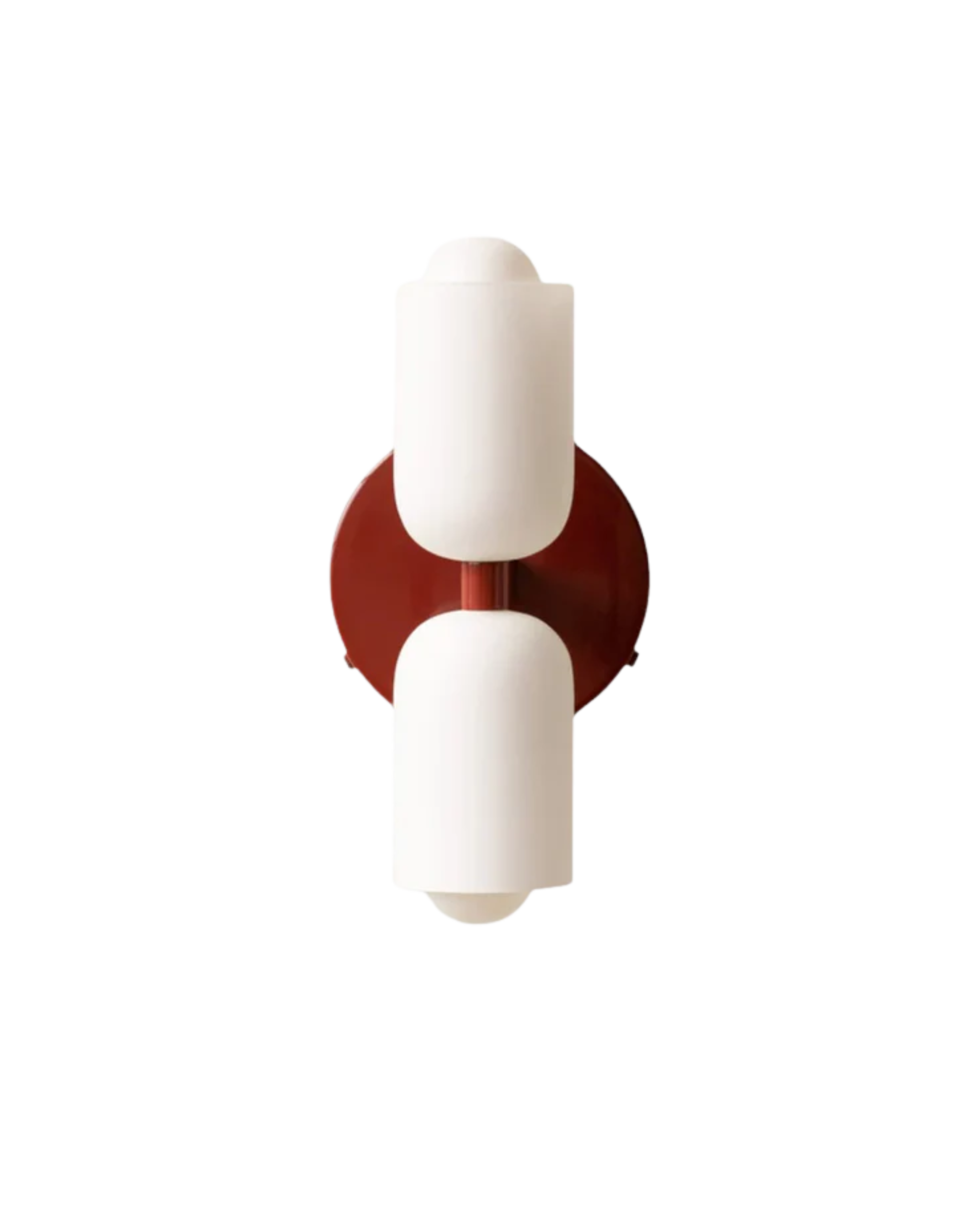 GlanzSphäre: Modern Wall Light – Double Glass Ball Light with Warm Light, Decorative for Bedroom & Living Room