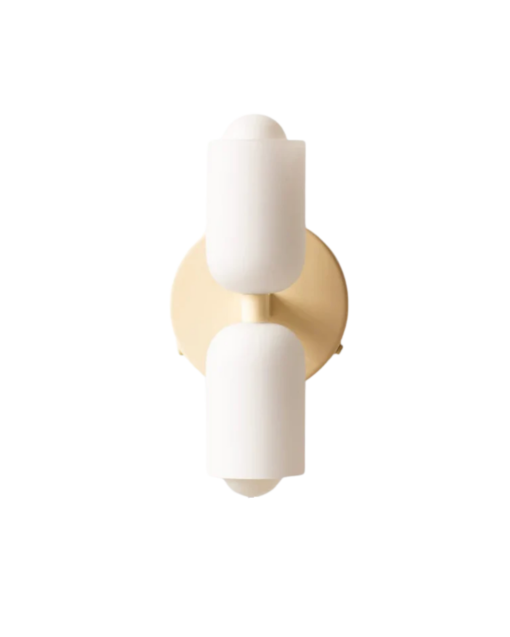 GlanzSphäre: Modern Wall Light – Double Glass Ball Light with Warm Light, Decorative for Bedroom & Living Room