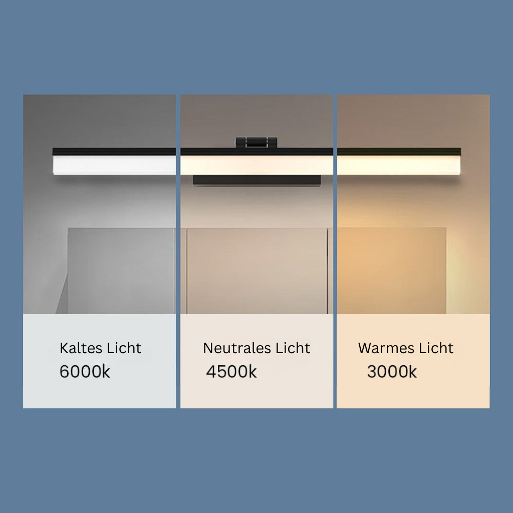 GlanzSpiegel: LED Wall Light Minimalistic – Elegant & Energy Efficient for Bathrooms