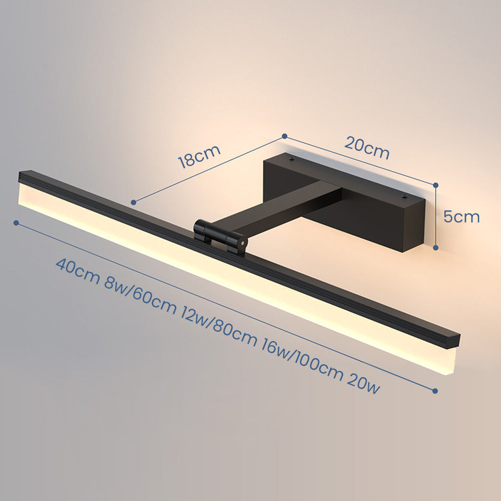 GlanzSpiegel: LED Wall Light Minimalistic – Elegant & Energy Efficient for Bathrooms
