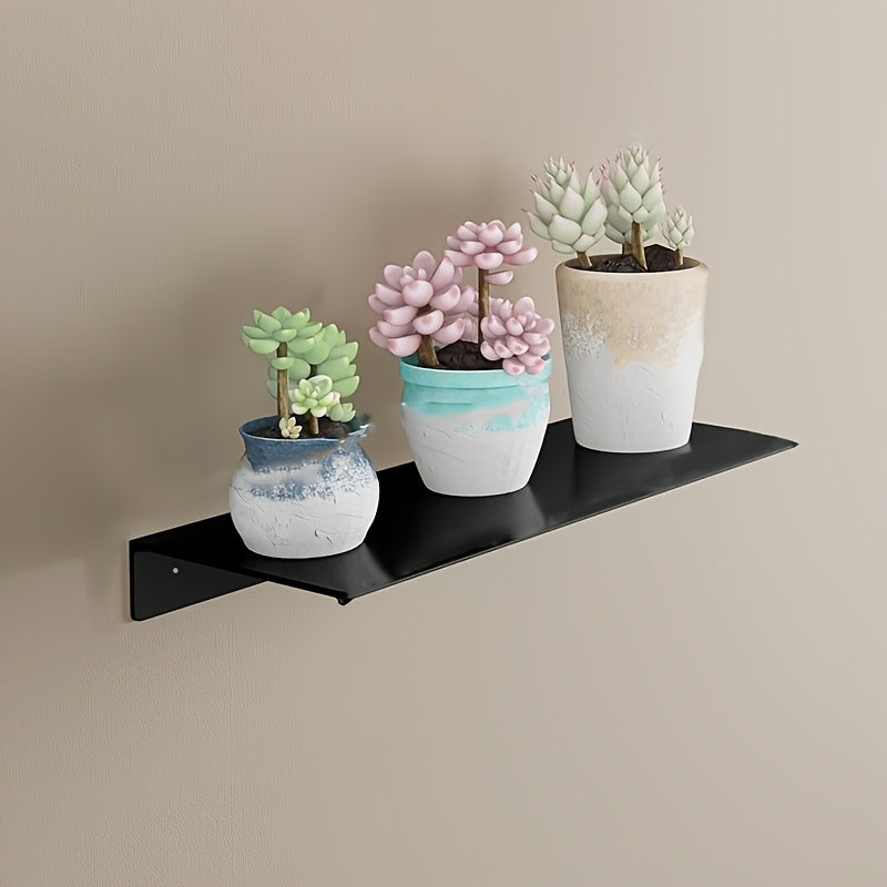 GlanzStahl: Classic Wall Shelf – Sturdy, Rust-Free & Floating with Chrome Finish for Bathroom & Living Room