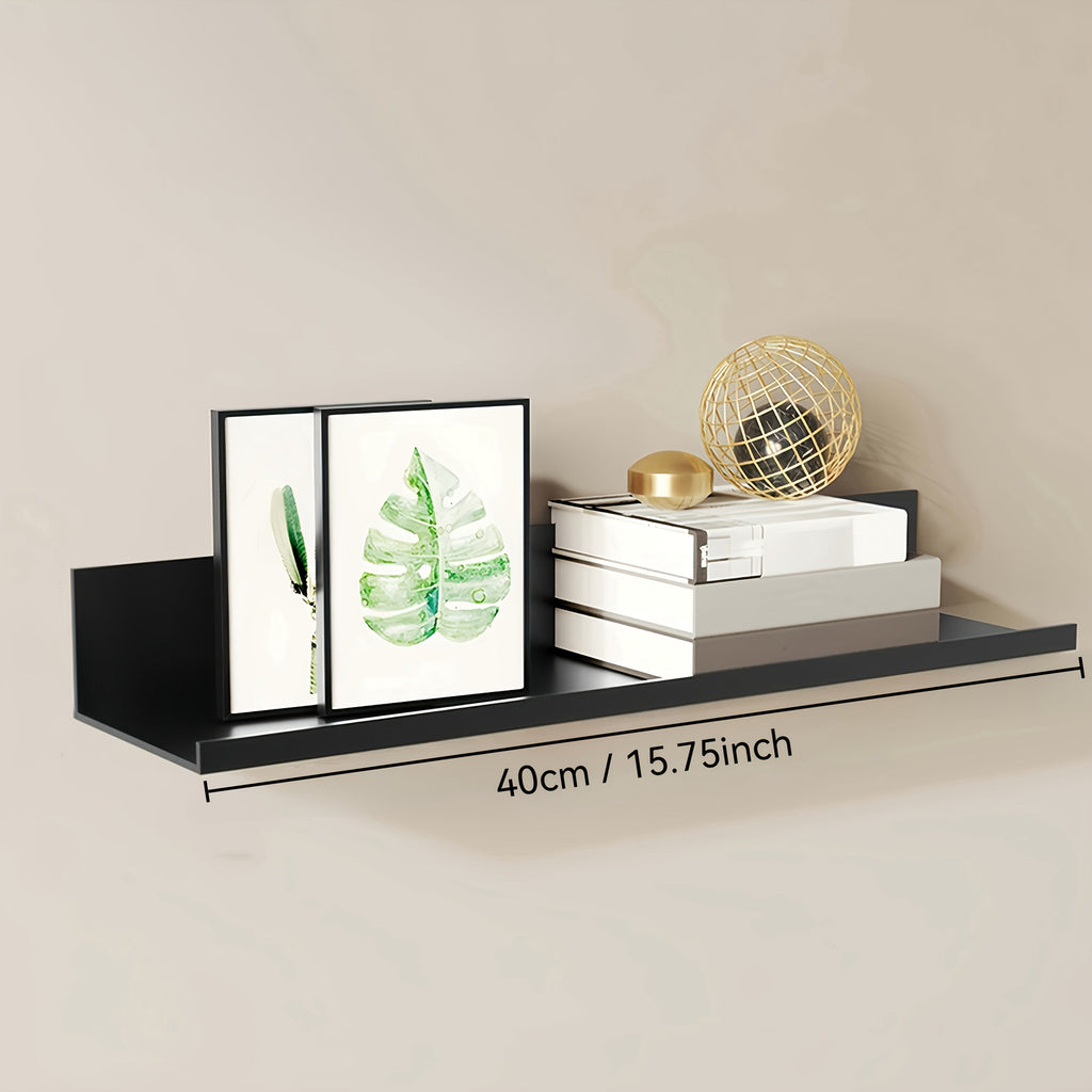 GlanzStahl: Classic Wall Shelf – Sturdy, Rust-Free & Floating with Chrome Finish for Bathroom & Living Room