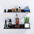 GlanzStahl: Classic Wall Shelf – Sturdy, Rust-Free & Floating with Chrome Finish for Bathroom & Living Room