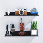 GlanzStahl: Classic Wall Shelf – Sturdy, Rust-Free & Floating with Chrome Finish for Bathroom & Living Room