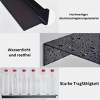 GlanzStahl: Classic Wall Shelf – Sturdy, Rust-Free & Floating with Chrome Finish for Bathroom & Living Room