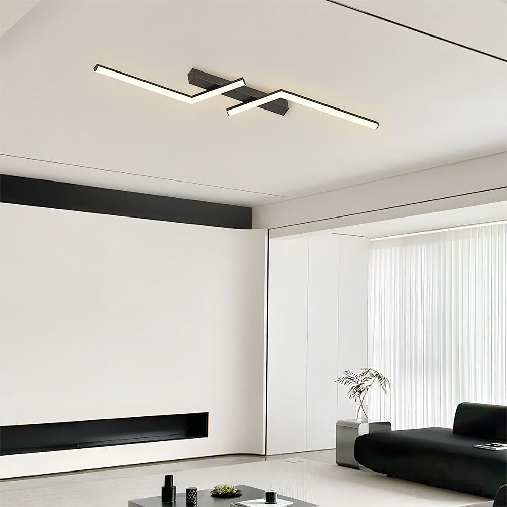 GlanzStreifen: LED Ceiling Light Rectangular Simple – Decorative & Energy Efficient for Kitchen & Hallway