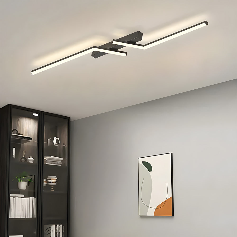 GlanzStreifen: LED Ceiling Light Rectangular Simple – Decorative & Energy Efficient for Kitchen & Hallway