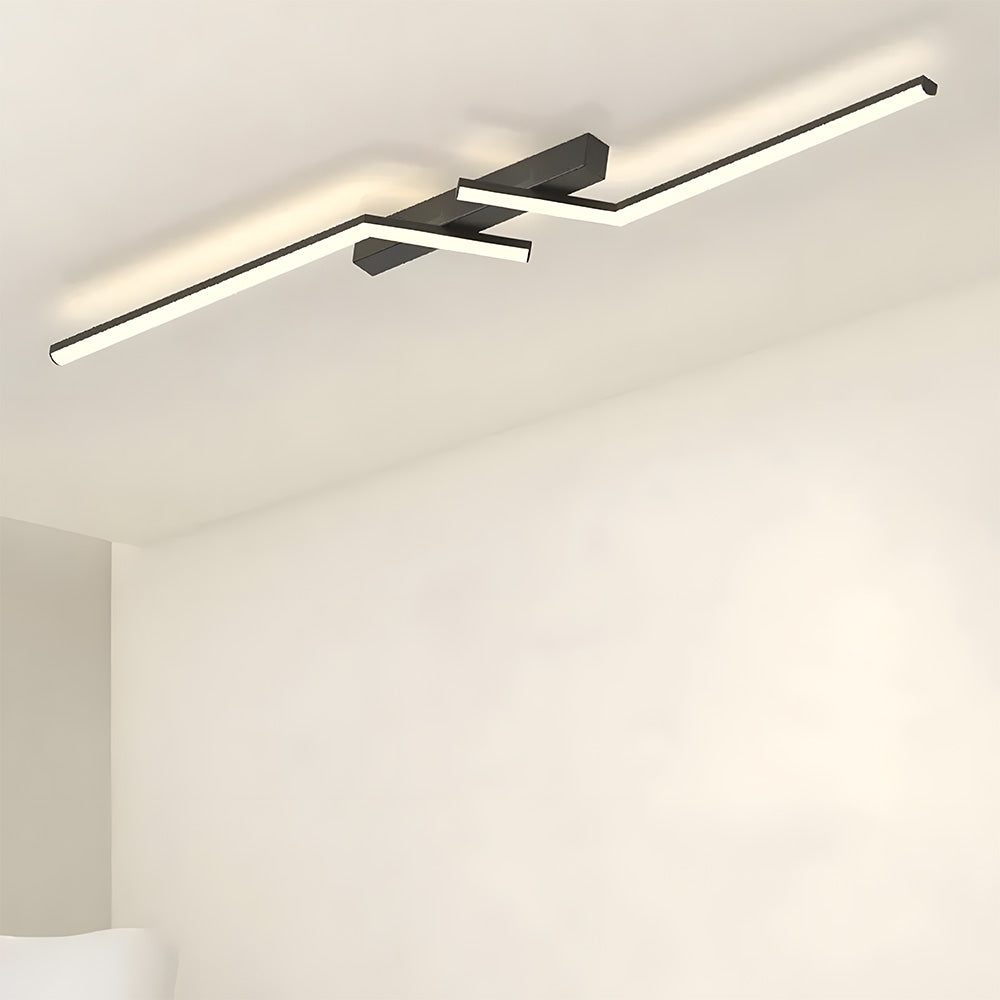 GlanzStreifen: LED Ceiling Light Rectangular Simple – Decorative & Energy Efficient for Kitchen & Hallway