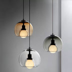 Glasera: Glass & Metal Pendant Light with Minimalist Design – for Modern Living Spaces