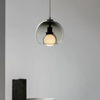 Glasera: Glass & Metal Pendant Light with Minimalist Design – for Modern Living Spaces