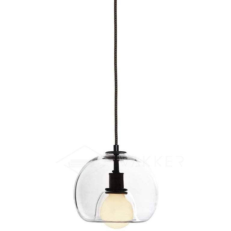 Glasera: Glass & Metal Pendant Light with Minimalist Design – for Modern Living Spaces