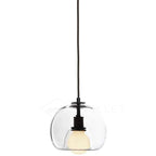 Glasera: Glass & Metal Pendant Light with Minimalist Design – for Modern Living Spaces