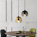 Glasera: Glass & Metal Pendant Light with Minimalist Design – for Modern Living Spaces