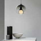 Glasera: Glass & Metal Pendant Light with Minimalist Design – for Modern Living Spaces